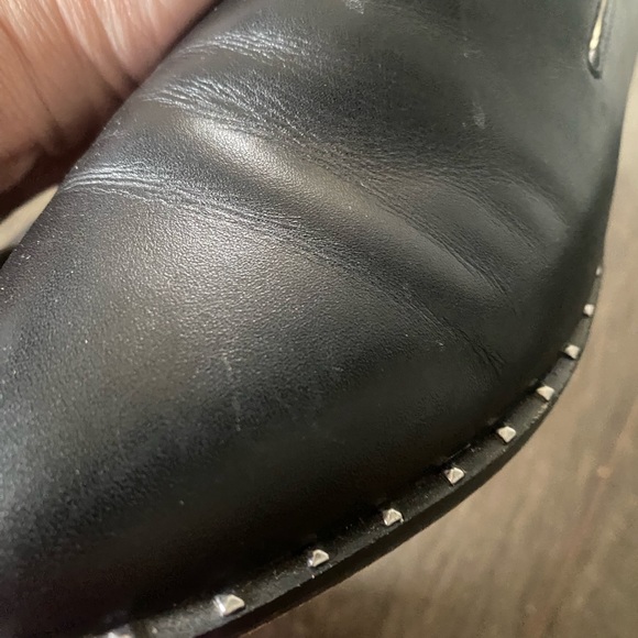 Sam Edelman Black Leather Mules - Picture 2 of 3
